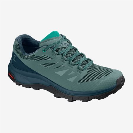 Salomon OUTline W Womens Hiking Shoes Green | Salomon South Africa